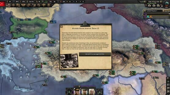 Hearts of Iron IV: Battle for the Bosporus — screenshot 1
