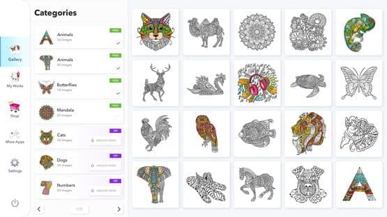 Coloring Book for Adults — screenshot 4