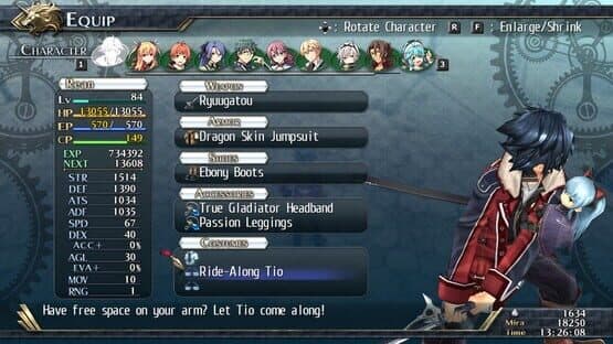 The Legend of Heroes: Trails of Cold Steel II - All Ride-Alongs — screenshot 1