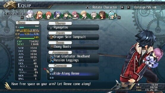 The Legend of Heroes: Trails of Cold Steel II - All Ride-Alongs — screenshot 2