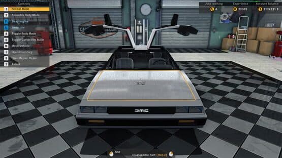 Car Mechanic Simulator 2015: DeLorean — screenshot 8