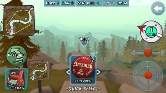 Disc Golf Valley — screenshot 1