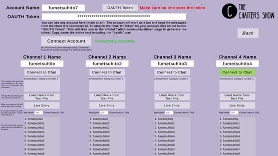 The Chatters Show — screenshot 3
