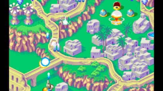 TwinBee Yahho!: Fushigi no Kuni de Ooabare!! — screenshot 2
