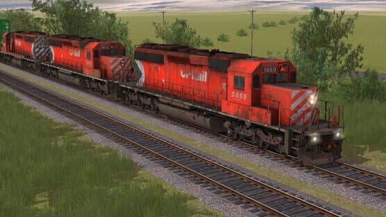 Trainz Railroad Simulator 2019: CP SD40-2 #5865-5879 Multimark — screenshot 1