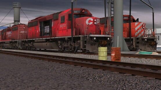 Trainz Railroad Simulator 2019: CP SD40-2 #5865-5879 Dual Flags — screenshot 1