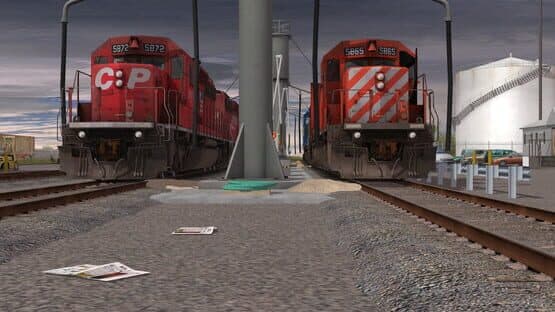 Trainz Railroad Simulator 2019: CP SD40-2 #5865-5879 Dual Flags — screenshot 5