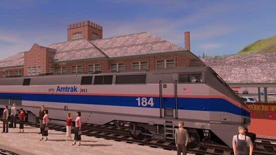 Trainz Railroad Simulator 2019: Amtrak P42DC - Phase IV — screenshot 1