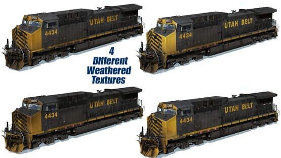 Trainz Railroad Simulator 2019: Utah Belt AC4400CW 4400-4450 — screenshot 6