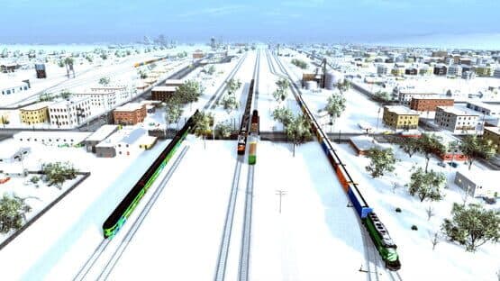 Trainz Railroad Simulator 2019: Season Town Northern Rail Road Route — screenshot 6