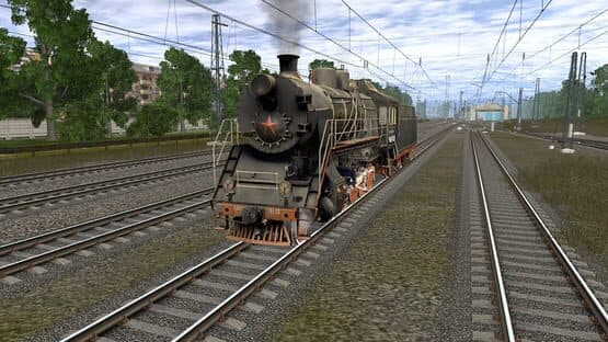 Trainz Railroad Simulator 2019: CO17-3173 Russian Loco and Tender — screenshot 1