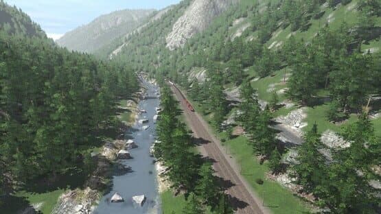 Trainz Railroad Simulator 2019: Canadian Rocky Mountains Viktor Lake to Ross Peak and Glacier — screenshot 1