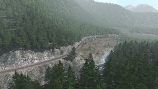 Trainz Railroad Simulator 2019: Canadian Rocky Mountains Viktor Lake to Ross Peak and Glacier — screenshot 8