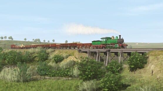 Trainz Railroad Simulator 2019: Victorian Railways V Class 2 Tone Green — screenshot 4