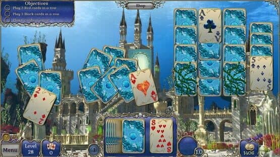 Jewel Match Atlantis Solitaire 2: Collector's Edition — screenshot 4