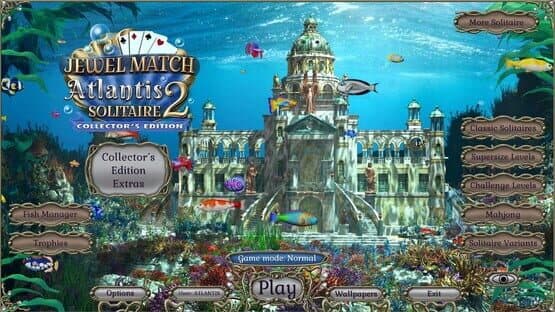 Jewel Match Atlantis Solitaire 2: Collector's Edition — screenshot 5