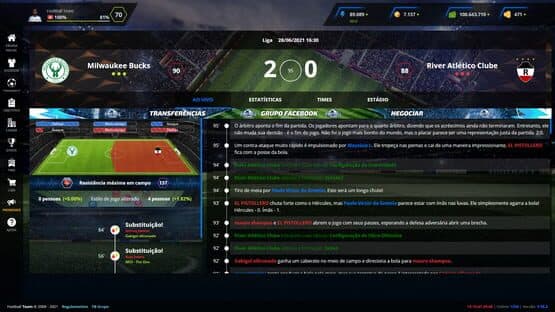 FootballTeam — screenshot 1
