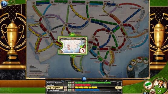 Ticket to Ride: Legendary Asia — screenshot 1
