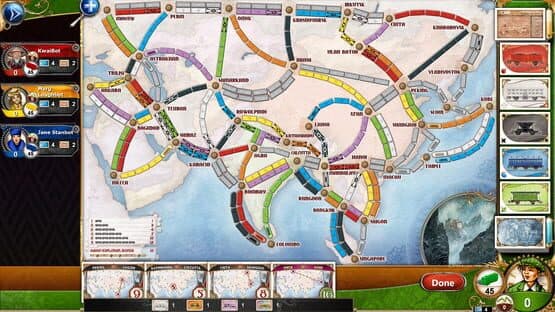 Ticket to Ride: Legendary Asia — screenshot 3