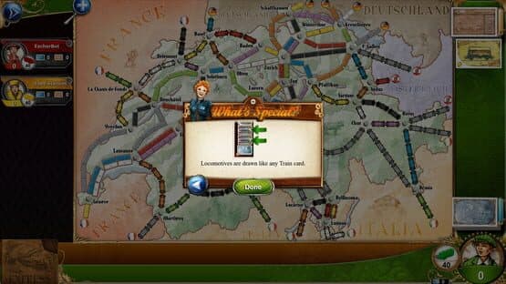 Ticket to Ride: Switzerland — screenshot 1