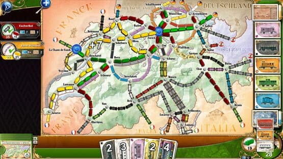 Ticket to Ride: Switzerland — screenshot 2