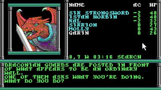 Death Knights of Krynn — screenshot 2