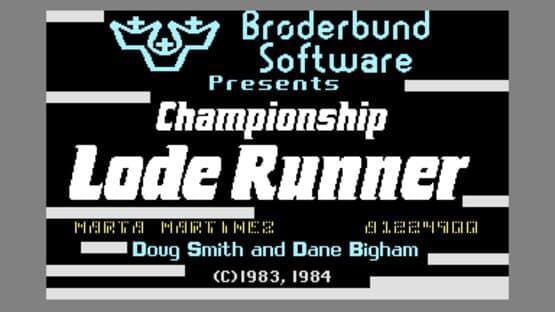 Championship Lode Runner — screenshot 1