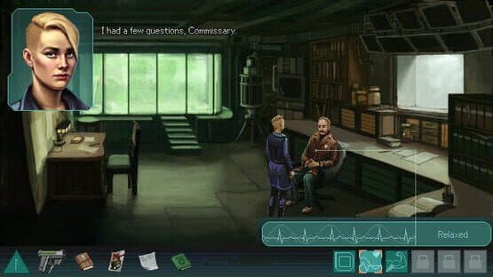 Whispers of a Machine: Blue Edition — screenshot 1