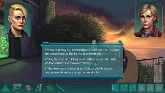 Whispers of a Machine: Blue Edition — screenshot 4