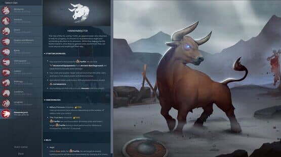 Northgard: Himminbrjotir, Clan of the Ox — screenshot 1