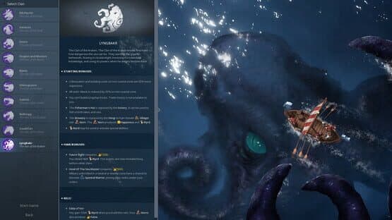 Northgard: Lyngbakr, Clan of the Kraken — screenshot 1