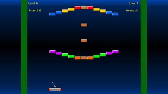 Brick Breaker Heart Collector — screenshot 1