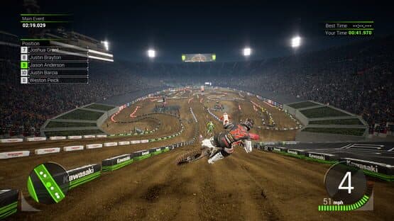 Monster Energy Supercross: The Official Videogame 2 - Los Angeles Memorial Coliseum — screenshot 2