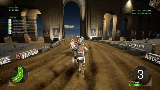 Monster Energy Supercross: The Official Videogame 2 - Los Angeles Memorial Coliseum — screenshot 3