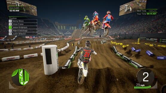 Monster Energy Supercross: The Official Videogame 2 - Los Angeles Memorial Coliseum — screenshot 6