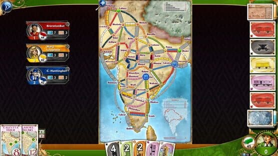 Ticket to Ride: India — screenshot 3