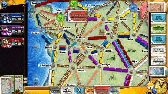 Ticket to Ride: France — screenshot 3