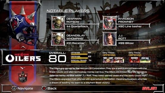 Mutant Football League: Dynasty Edition - Purple Oil Pack — screenshot 5