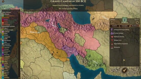 Field of Glory: Empires - Persia 550-330 BCE — screenshot 4