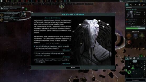 Galactic Civilizations III: Worlds in Crisis — screenshot 1