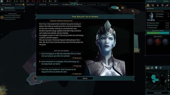 Galactic Civilizations III: Worlds in Crisis — screenshot 2