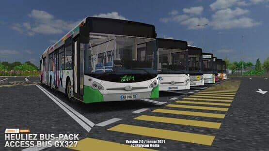 OMSI 2: Heuliez Bus-Pack Access Bus GX327 — screenshot 1