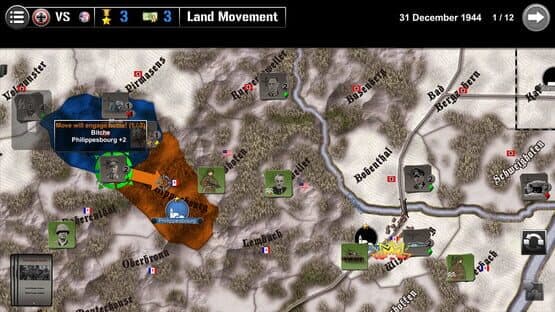 Wars Across the World: Nordwind 1945 — screenshot 8