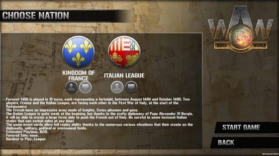 Wars Across the World: Fornovo 1495 — screenshot 2