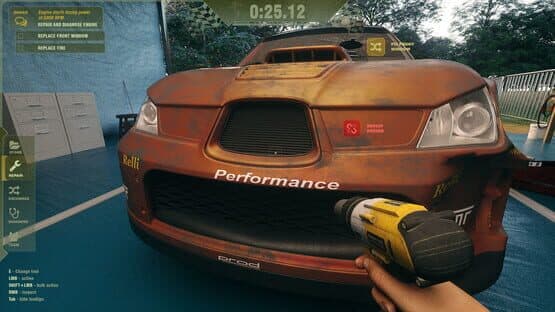 Rally Mechanic Simulator — screenshot 1