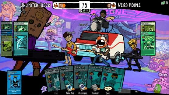 Battle Bands: Rock & Roll Deckbuilder — screenshot 1