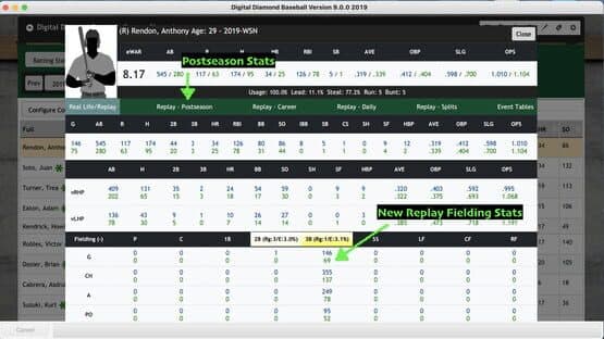 Digital Diamond Baseball V9 — screenshot 1