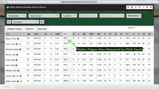 Digital Diamond Baseball V9 — screenshot 3