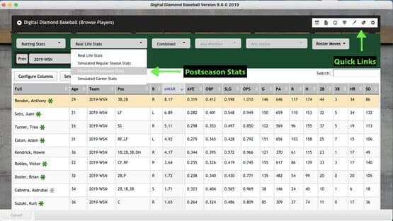 Digital Diamond Baseball V9 — screenshot 4