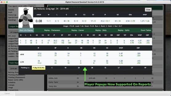 Digital Diamond Baseball V9 — screenshot 8